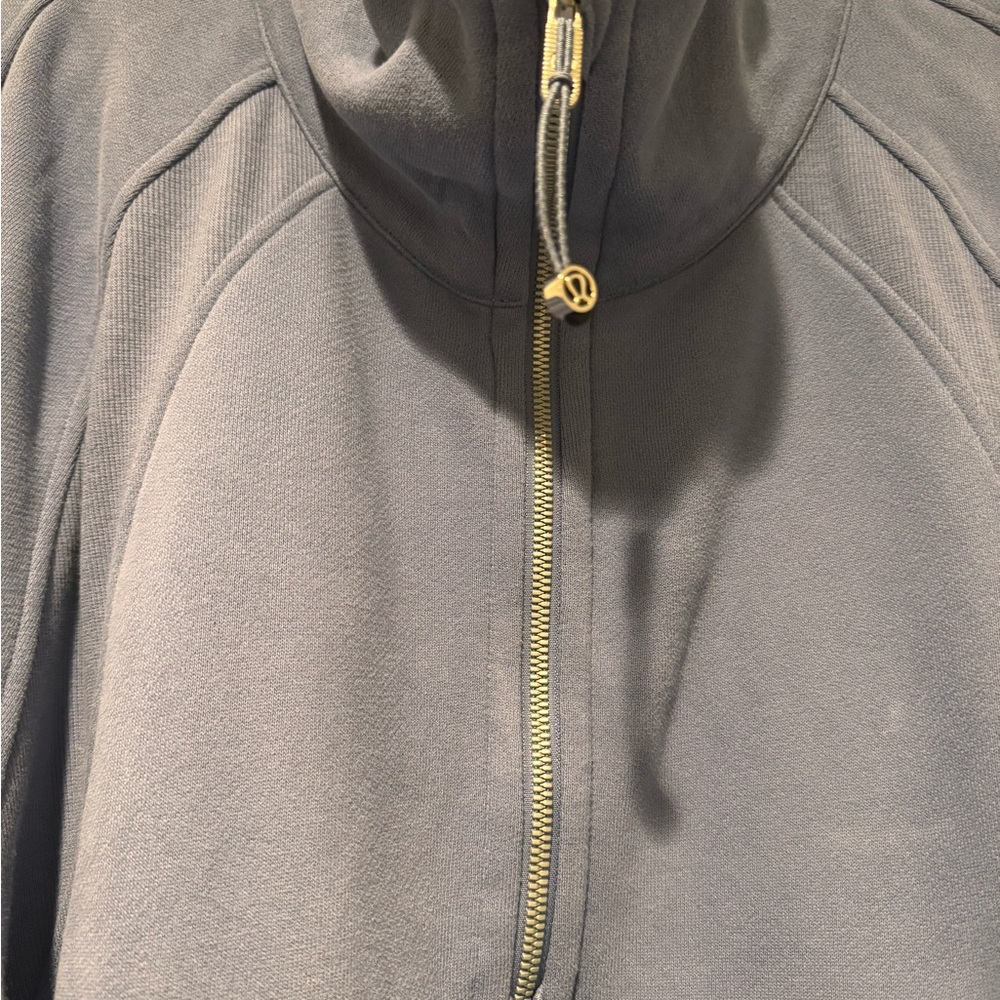 Auth.✅ RARE Lululemon 1/4 Zip Scuba in “Water Drop” Size XXL 💜💙 - Picture 3 of 14